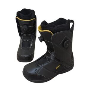 K2 Boots Men 12 Black Maysis‎ Snowboard Liner BOA Fit Vibram Coiler Close Endo